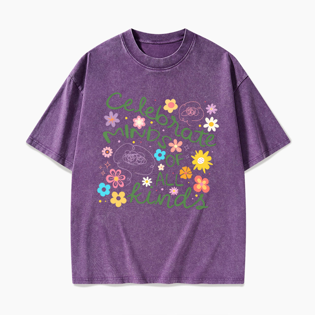 Celebrate Minds of All Kinds Washed Tees