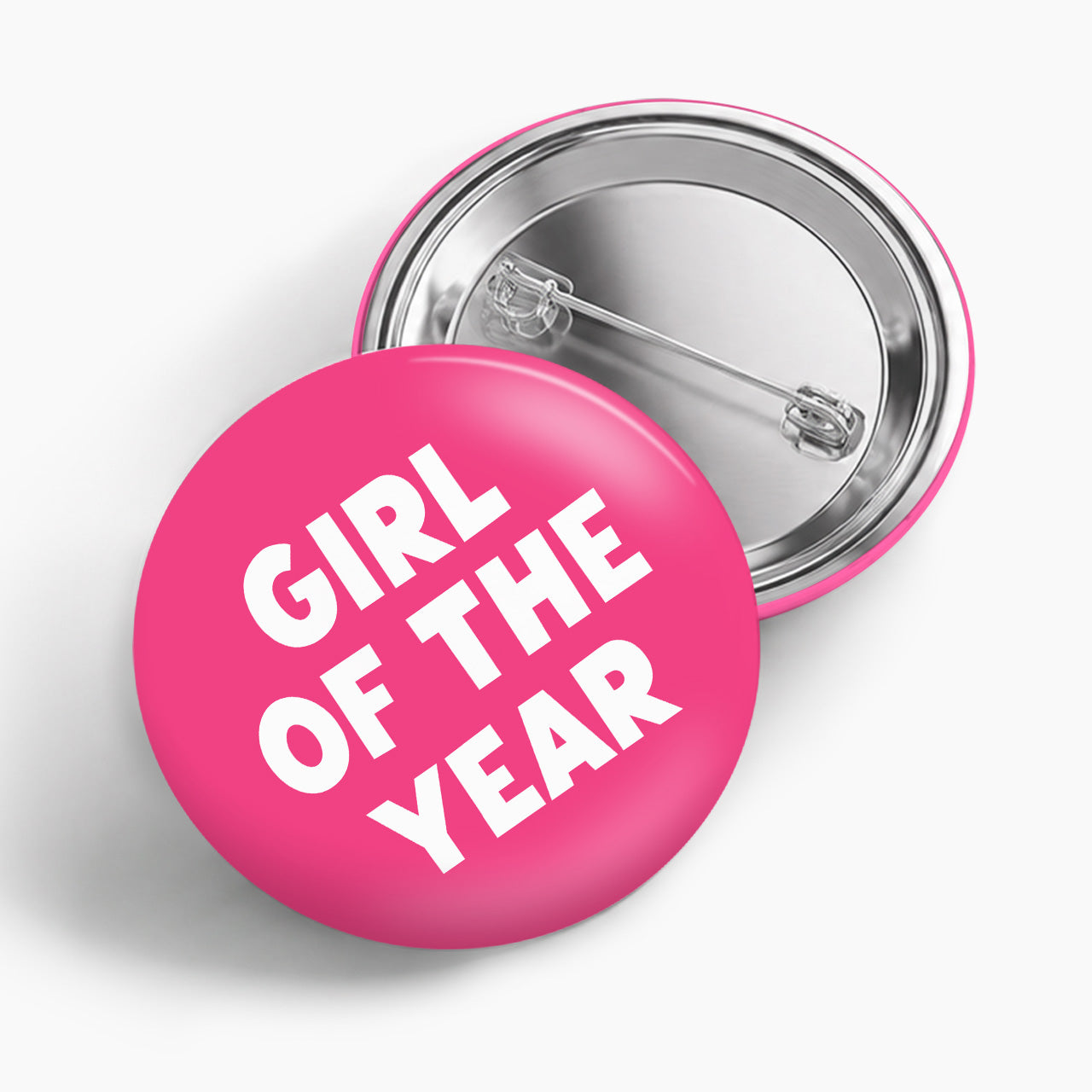GIRL OF THE YEAR Pin Badge