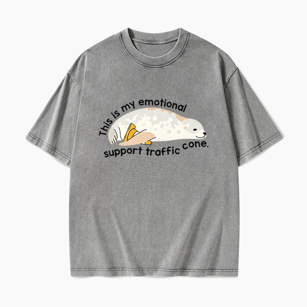 This is my Emotional Support Traffic Cone Washed Tees