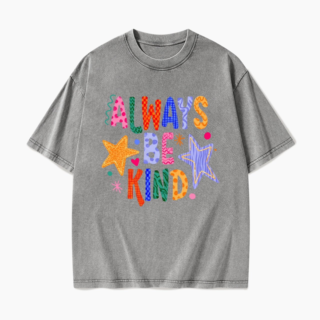 Always Be Kind Washed Tees