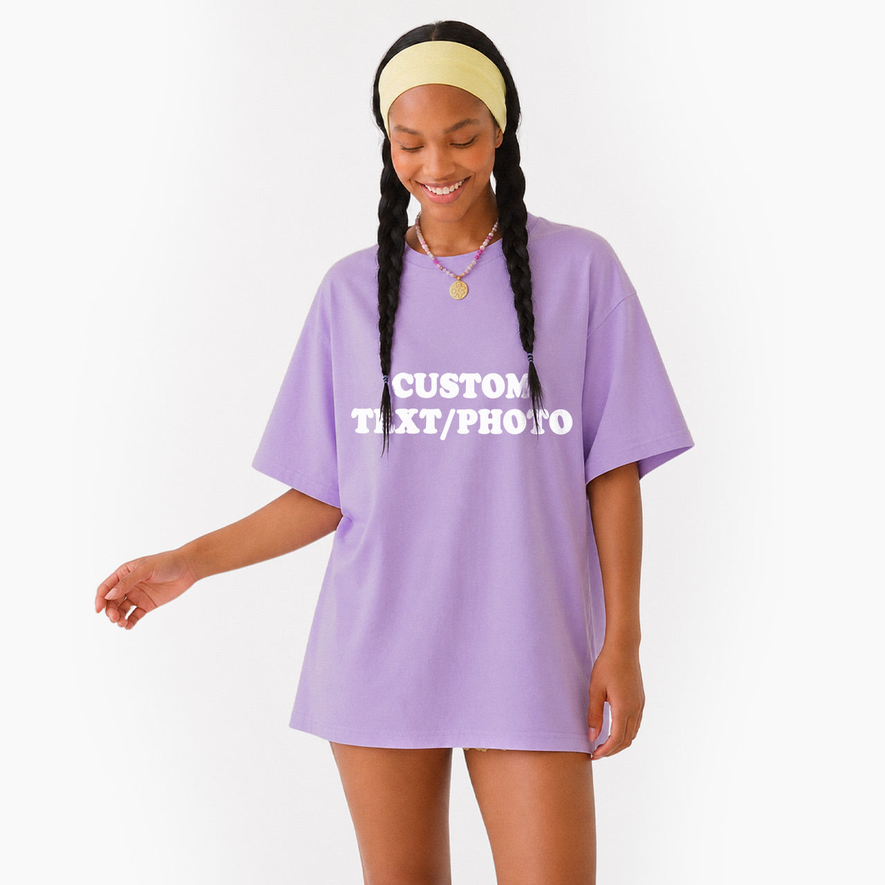 Custom Personalized Text Photo T Shirts Jellypine