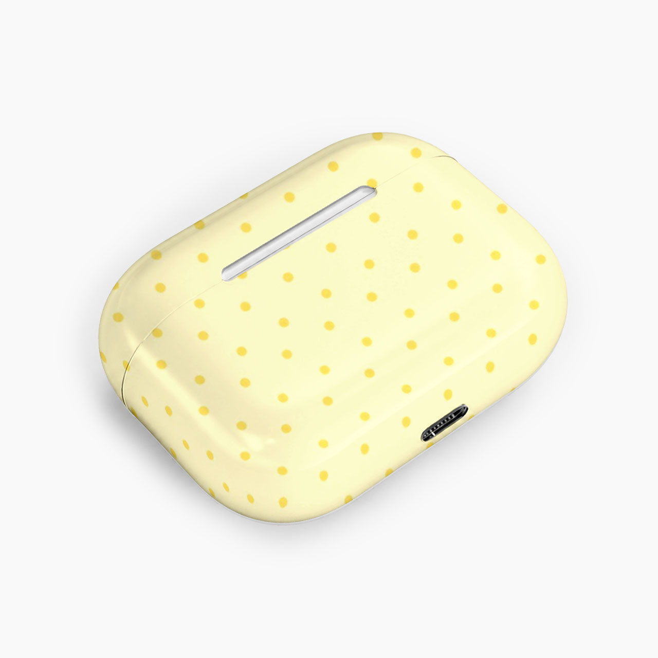 Sunny Lemon Dots Earphone Case