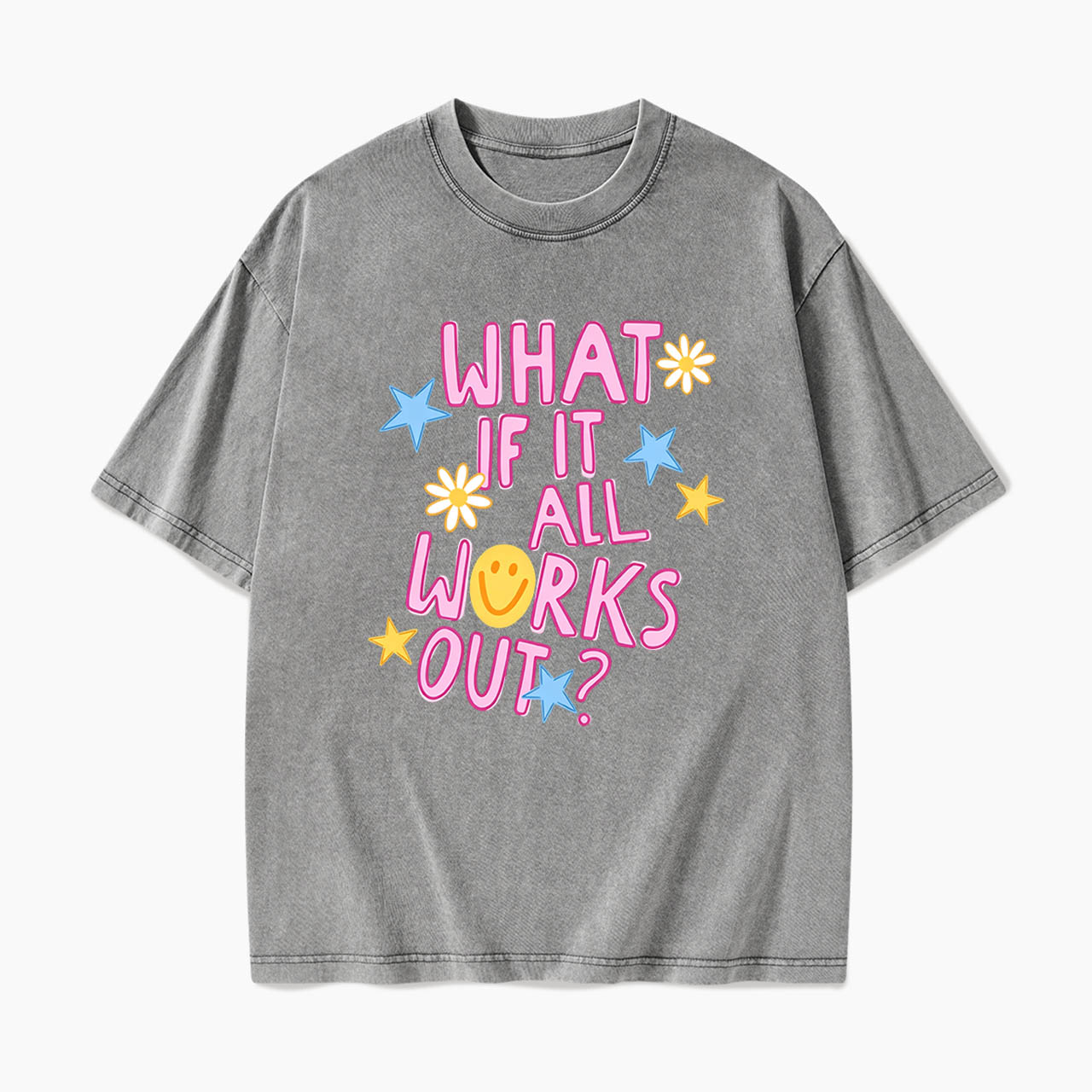 What If It All Works Out Washed Tees
