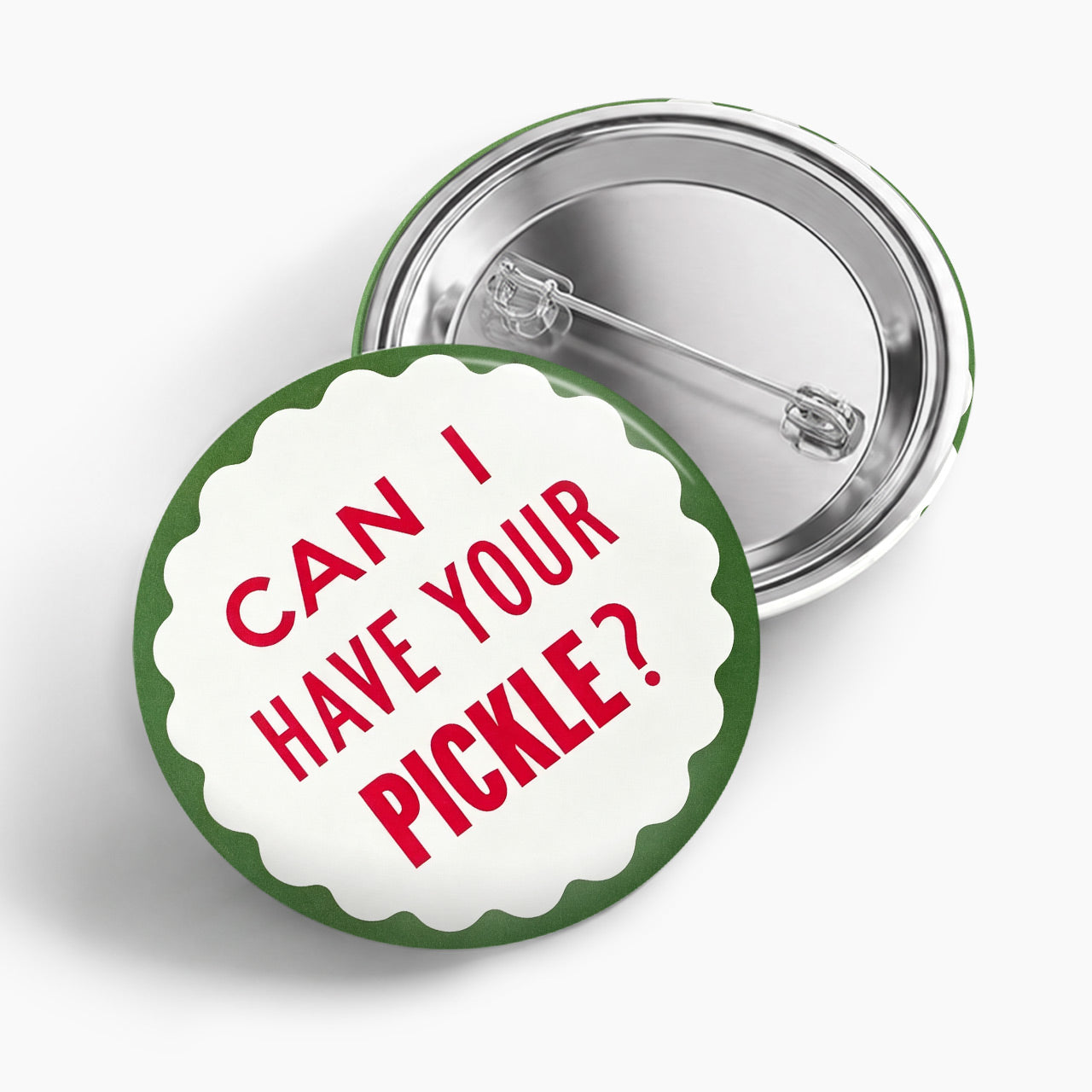 Can I Have Your Pickle Pin Badge Jellypine