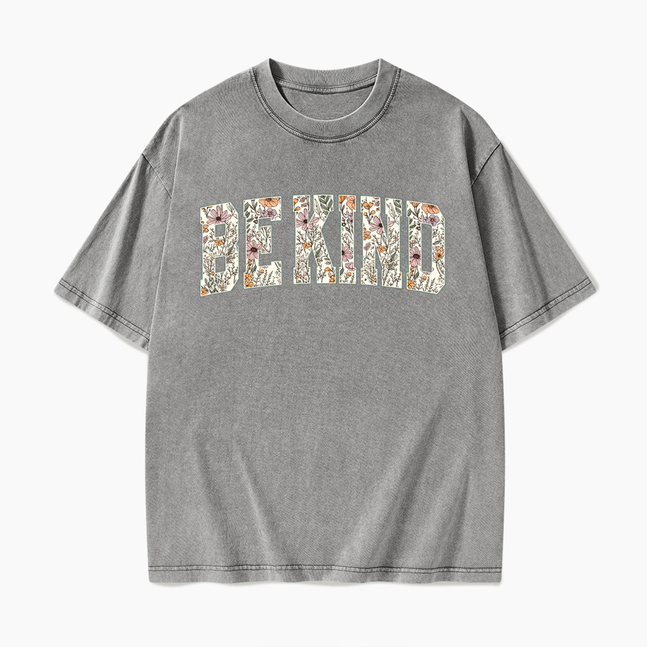Floral Be Kind Washed Tees