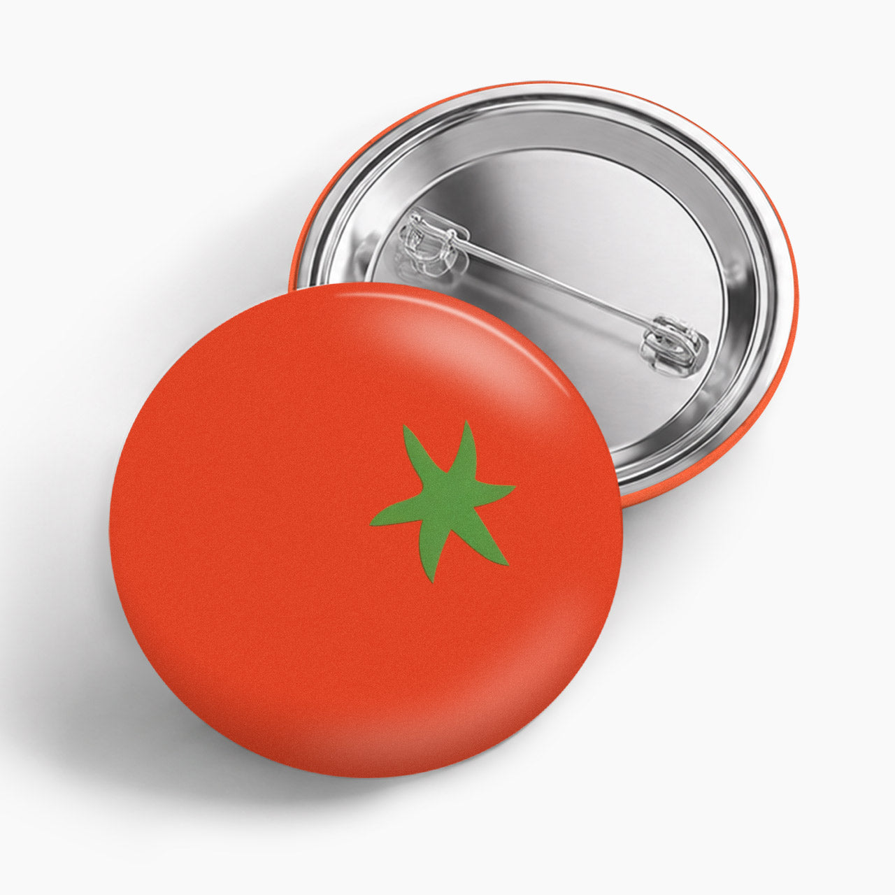 Tomato Pin Badge Jellypine