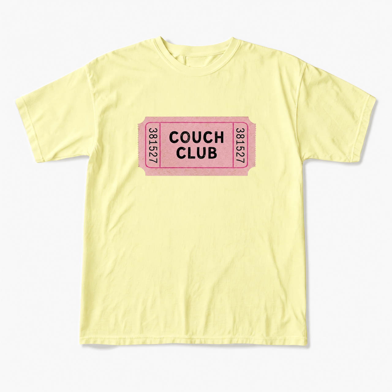 Couch Club Ticket T Shirts