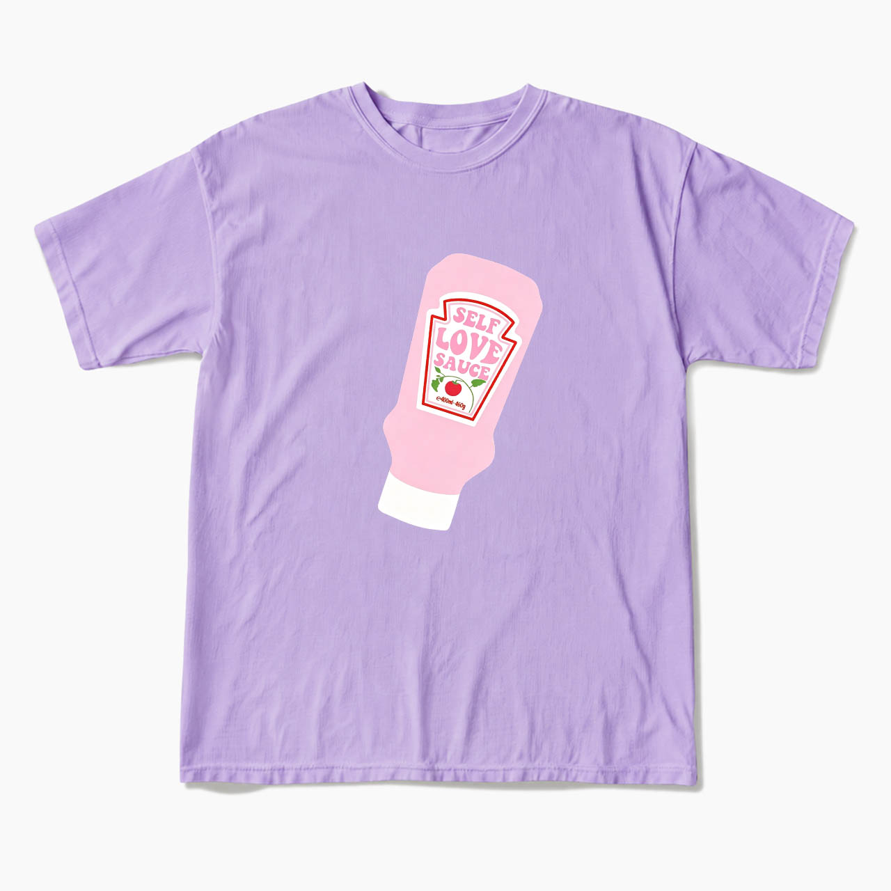 Pink Self Love Sauce Bottle T Shirts