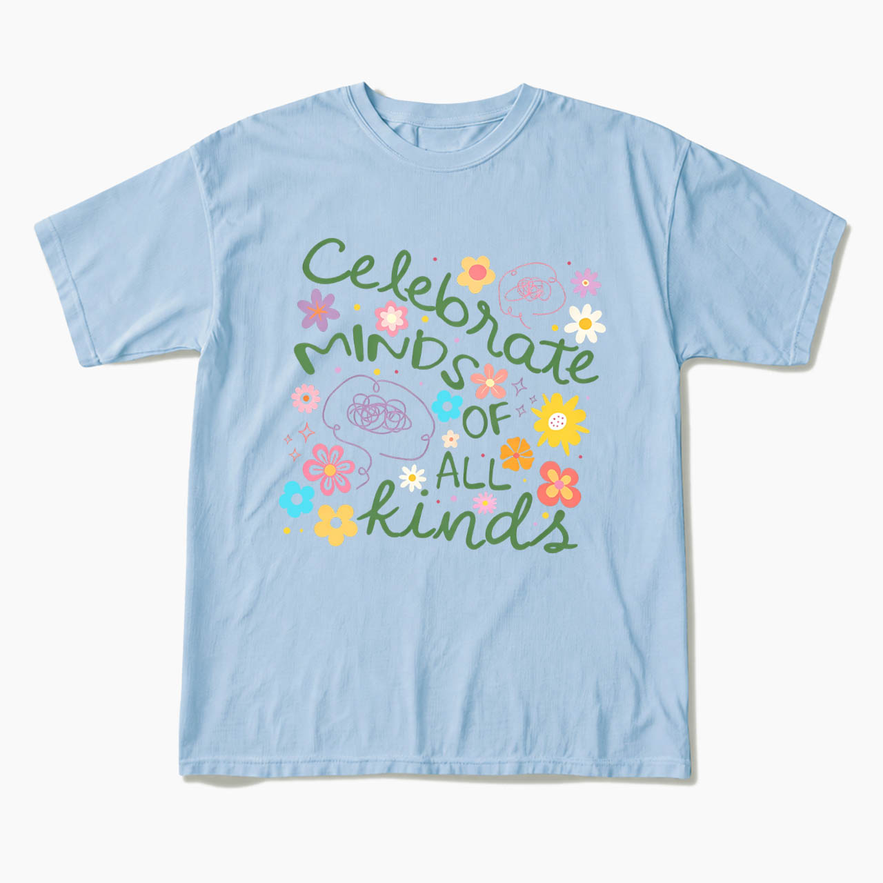 Celebrate Minds of All Kinds T Shirts