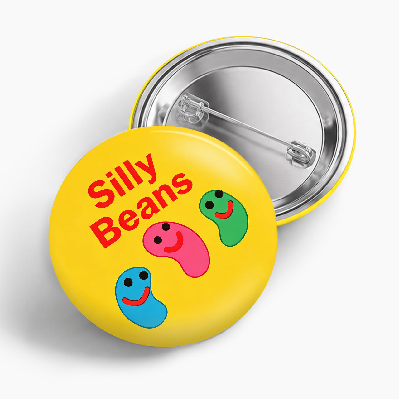 Silly Beans Pin Badge Jellypine