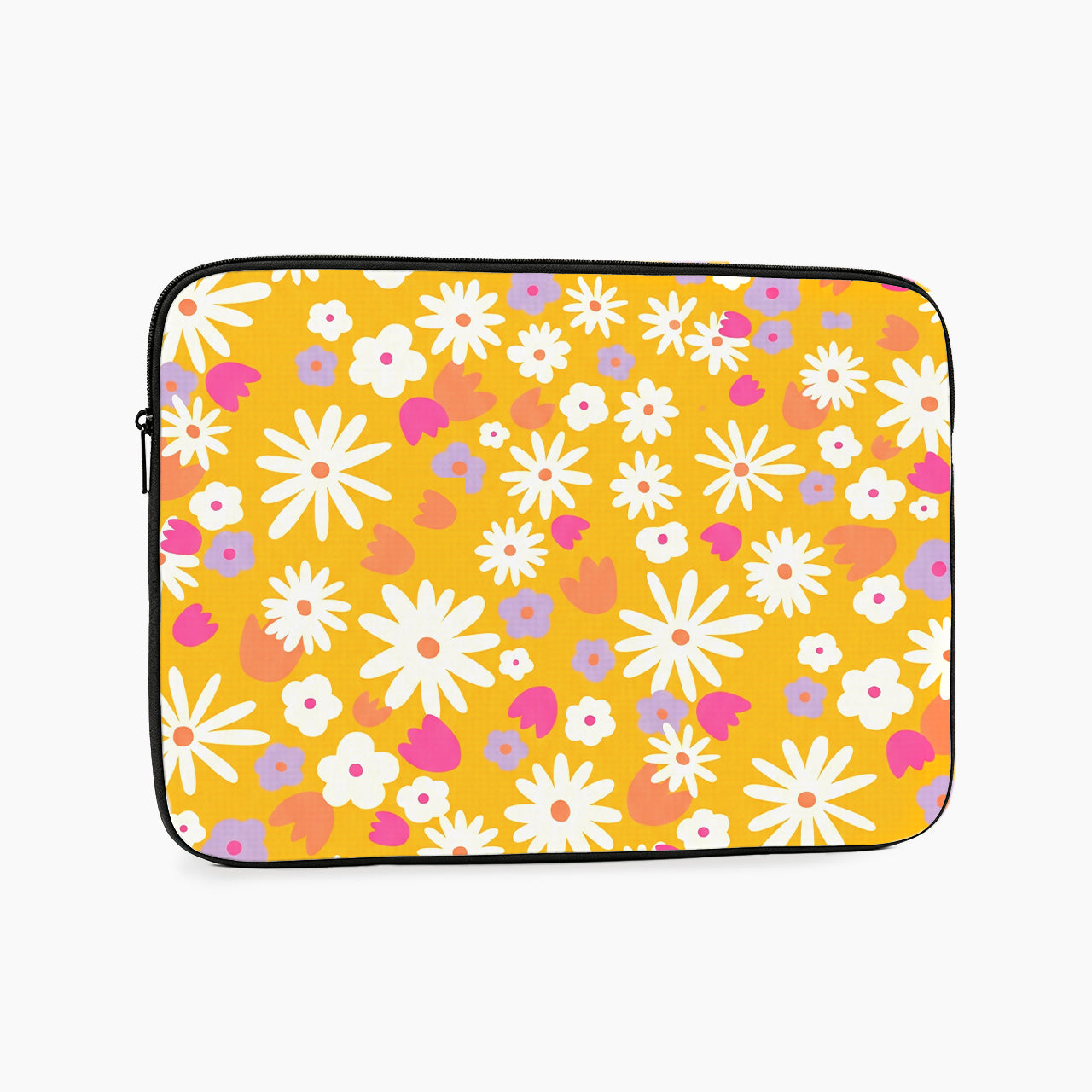 Golden Bloom Laptop Sleeve