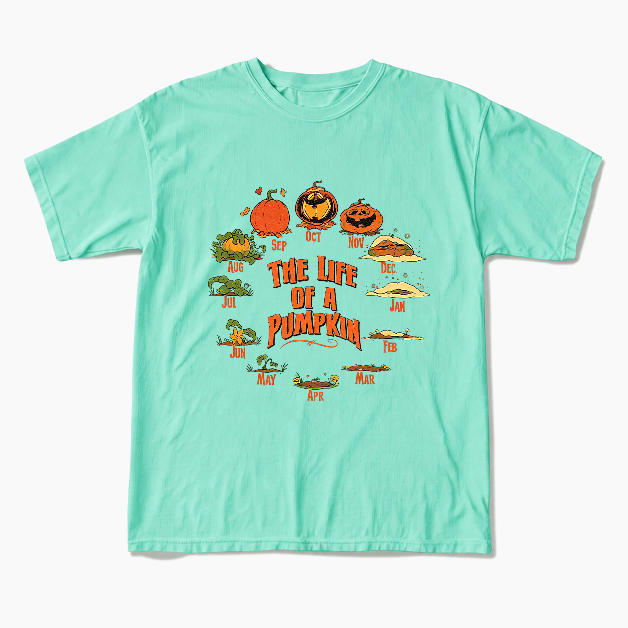 The Life of A Pumpkin Halloween T Shirts