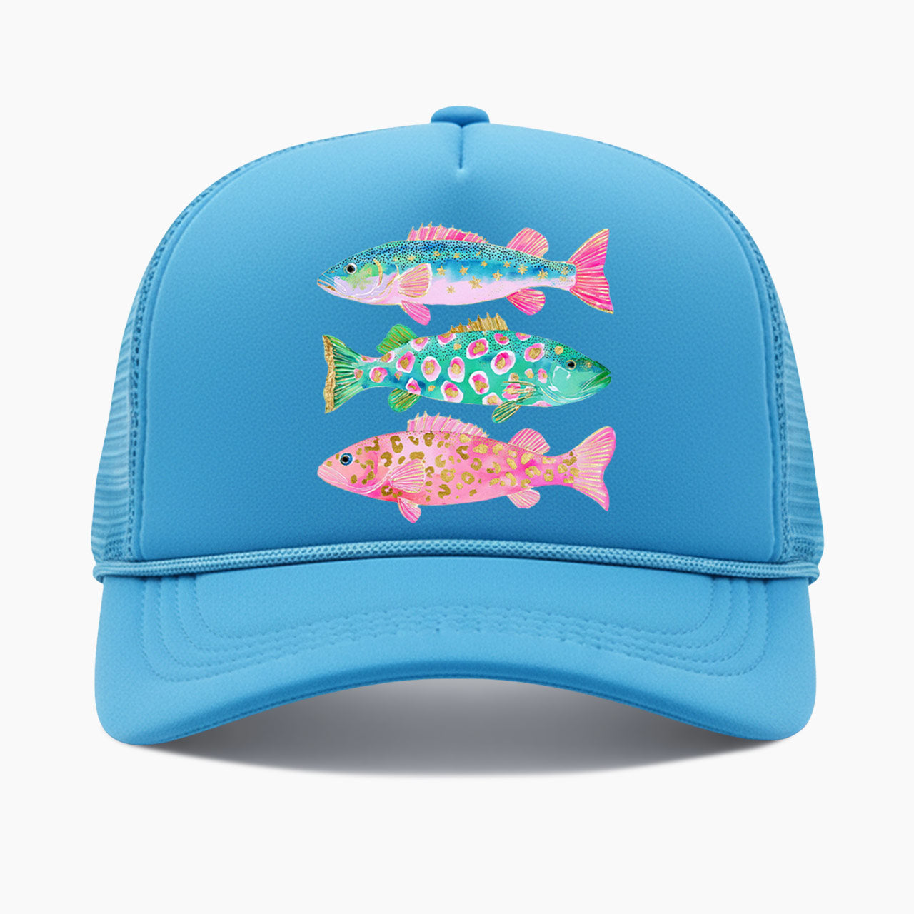 Colorful Fish Trucker Hat