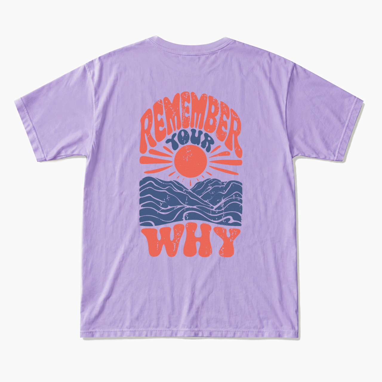 Remember Your Why Back Design T Shirts