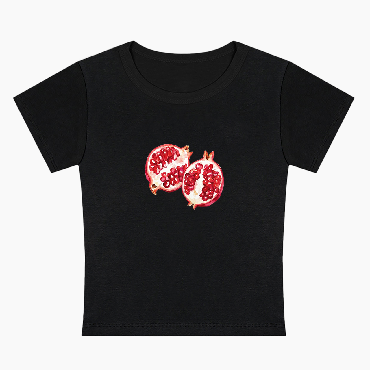 Watercolor Pomegranate Baby Tee