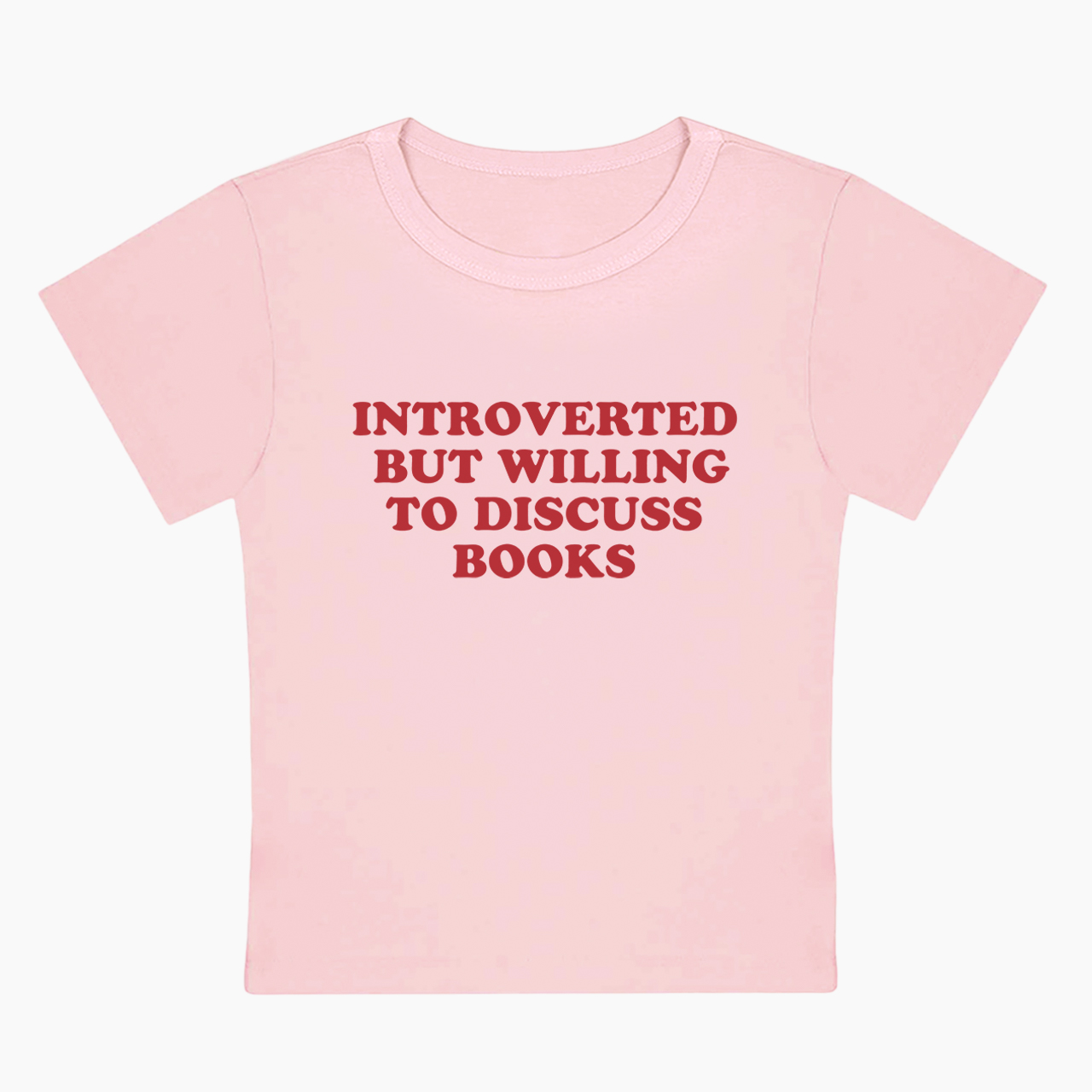 Introverted But Willing To Discuss Books Baby Tee