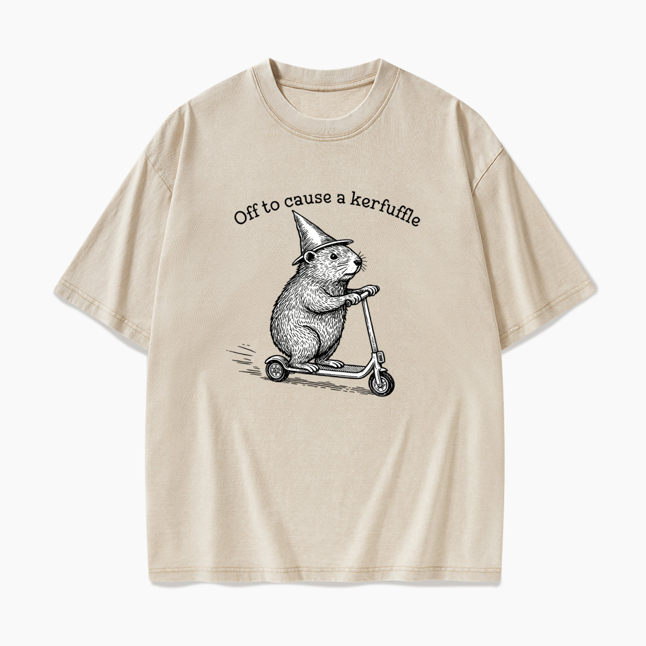 Off To Cause A Kerfuffle Washed Tees