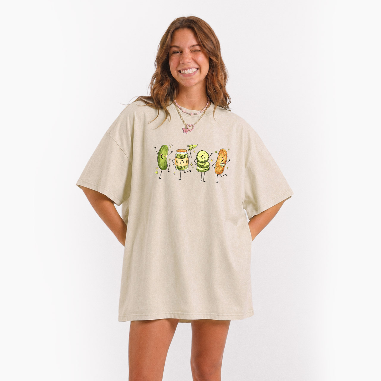 Canned Pickles Washed Tees
