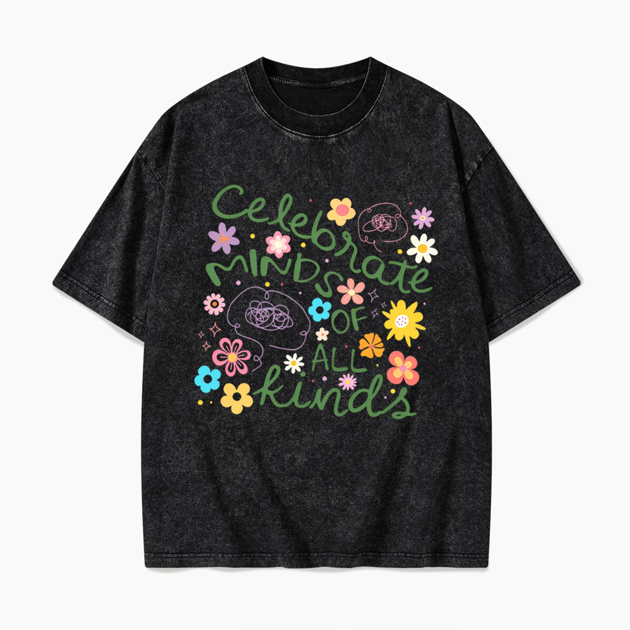 Celebrate Minds of All Kinds Washed Tees