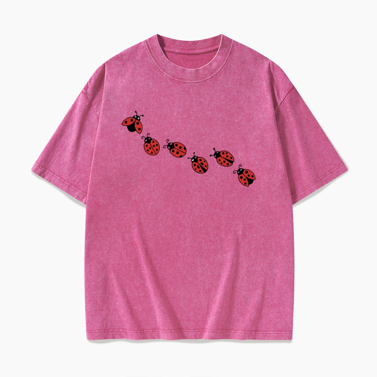 Minimalist Ladybug Washed Tees