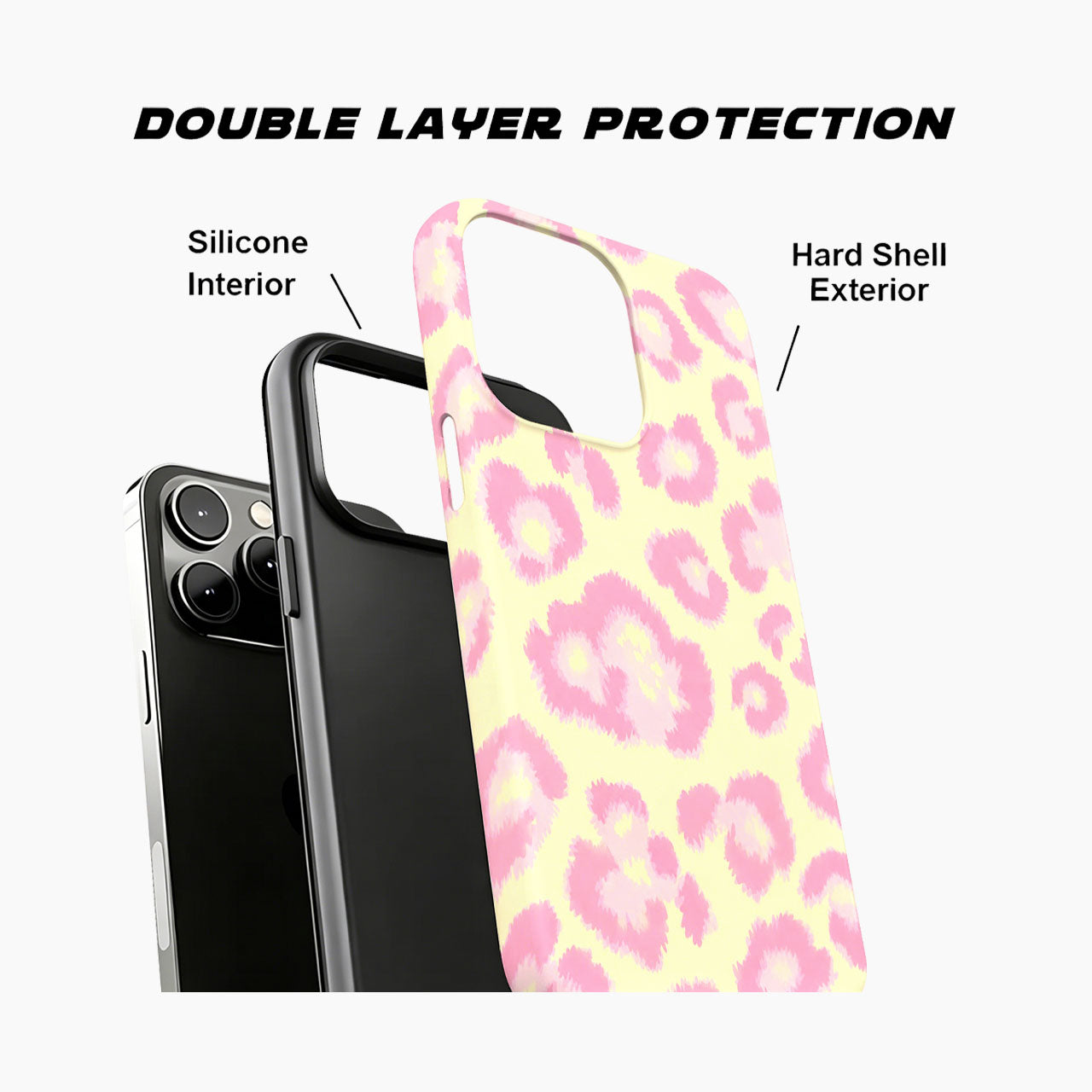 Pink Leopard Daydream Phone Case