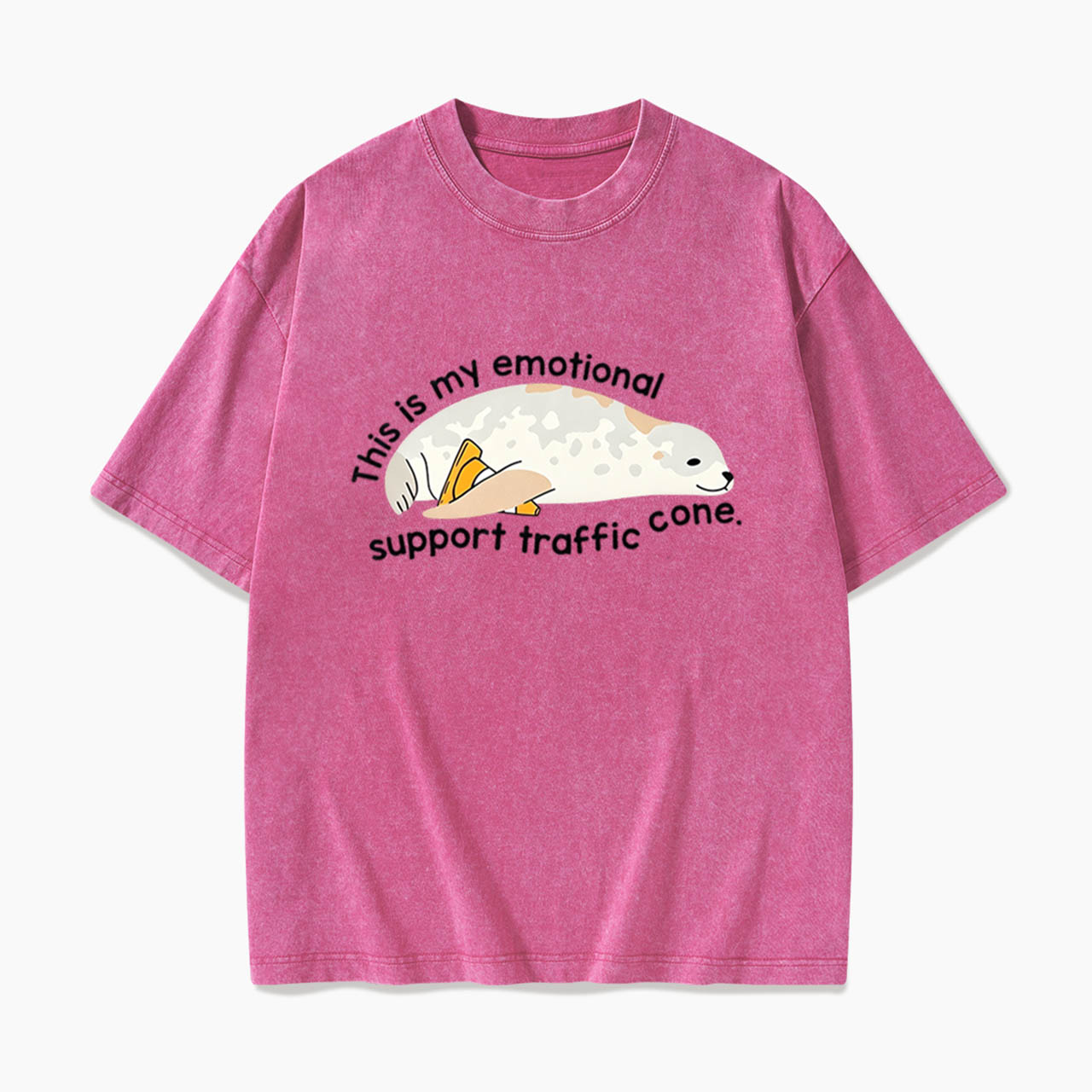 This is my Emotional Support Traffic Cone Washed Tees