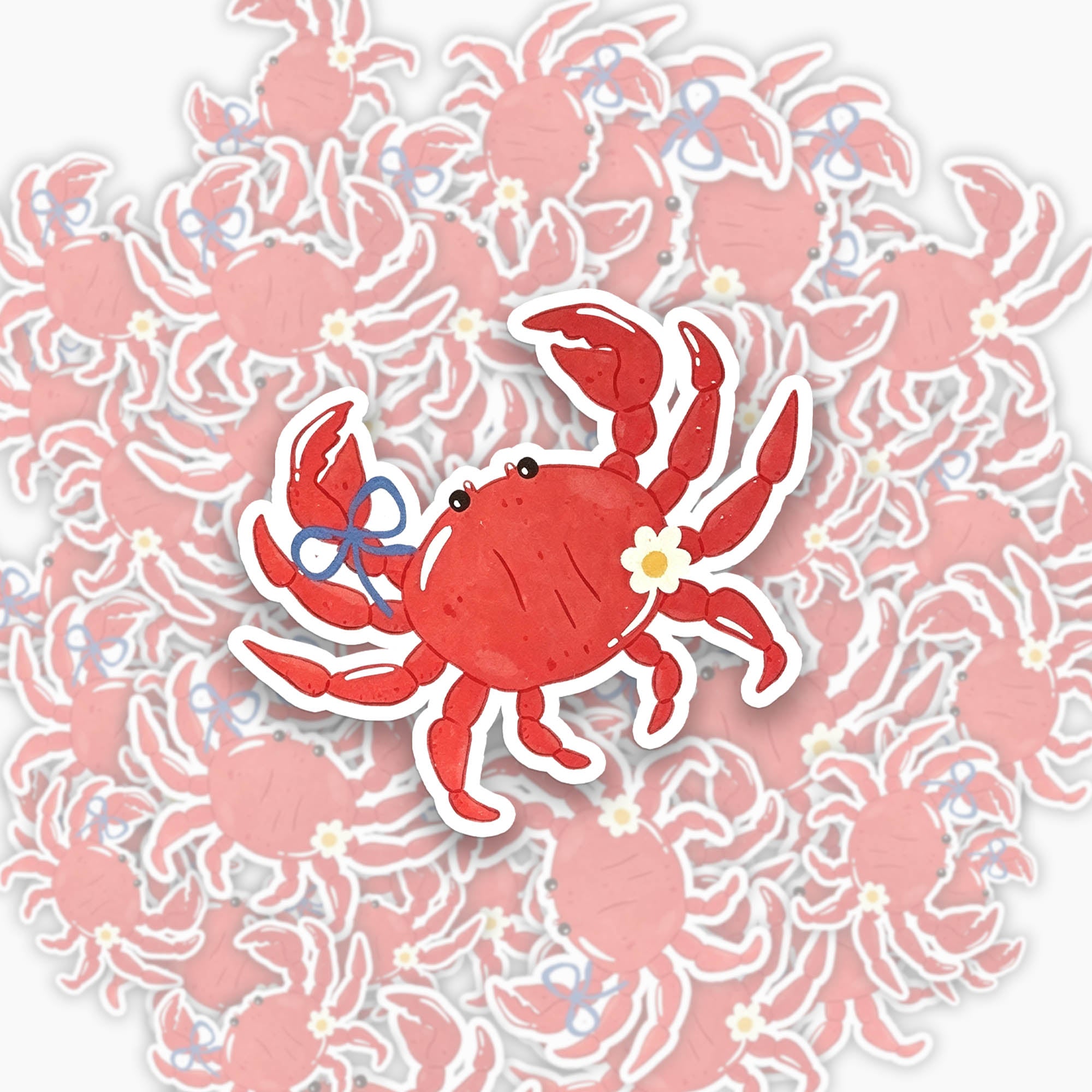 Jellypine Mediterranean Seafood Sticker Of 14
