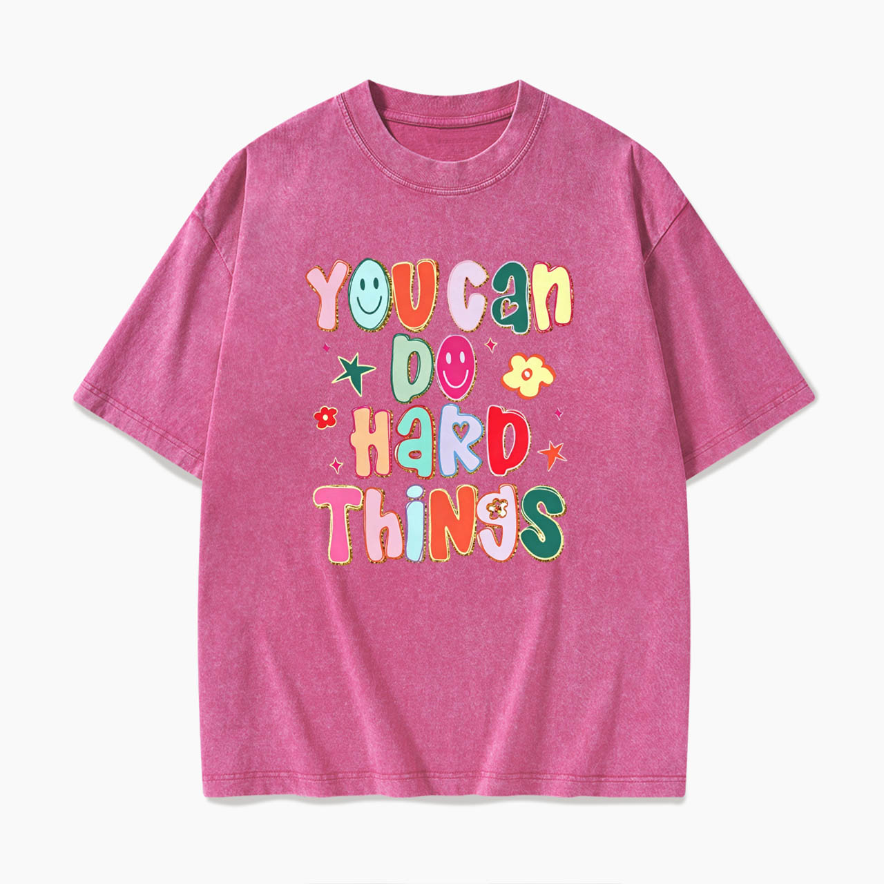You Can Do Hard Things Washed Tees