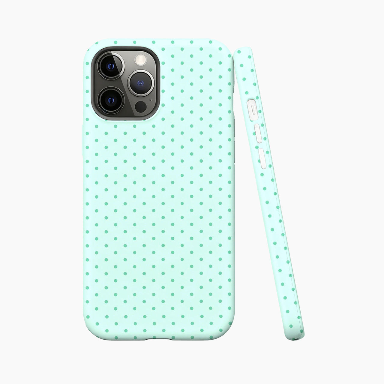 Fresh Mint Dots Phone Case