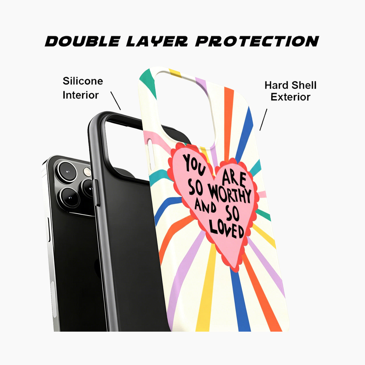You Are So Worthy And So Loved Phone Case
