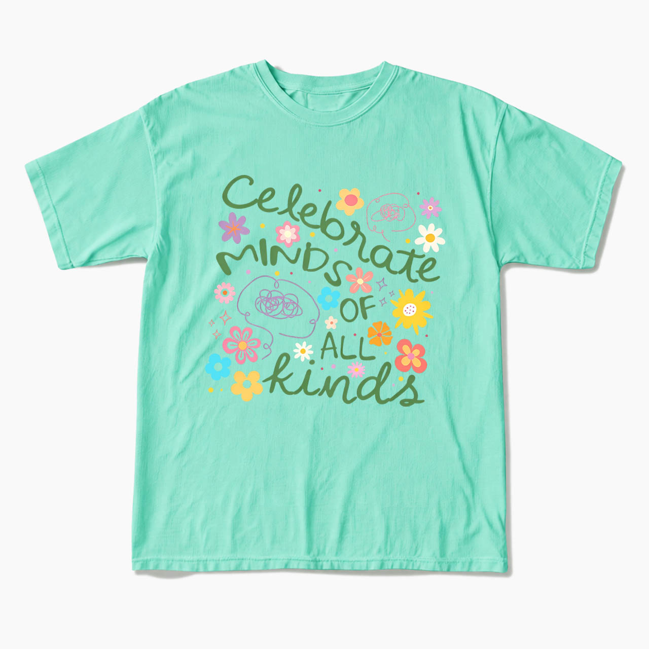 Celebrate Minds of All Kinds T Shirts