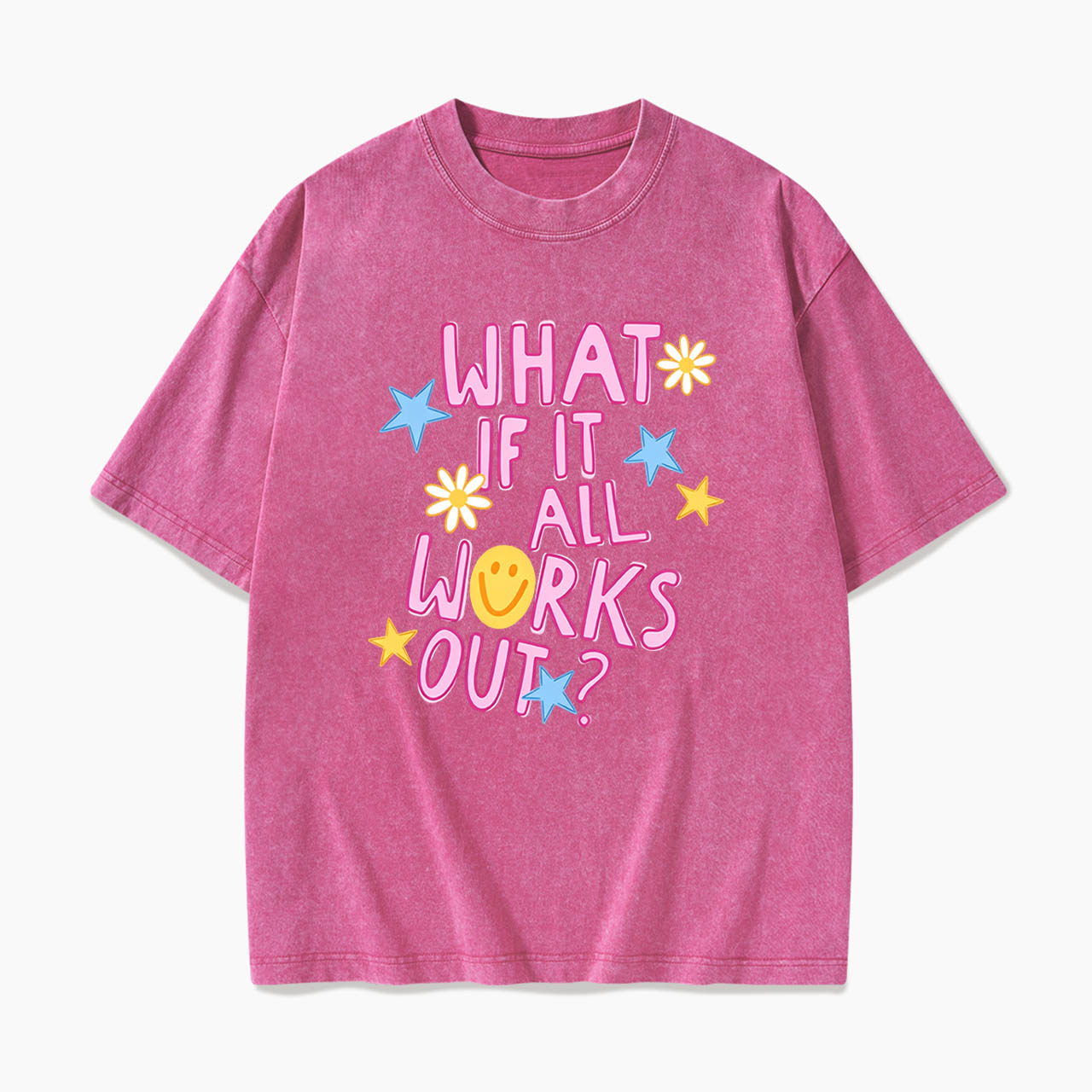 What If It All Works Out Washed Tees