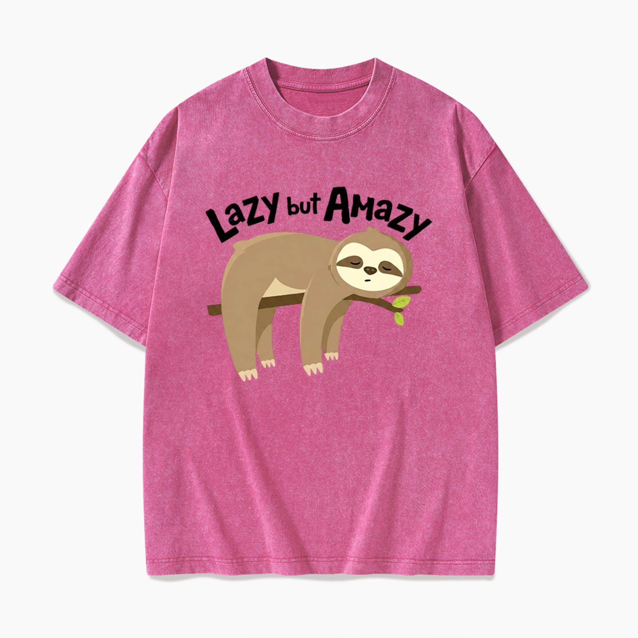 Lazy but Amazy Washed Tees