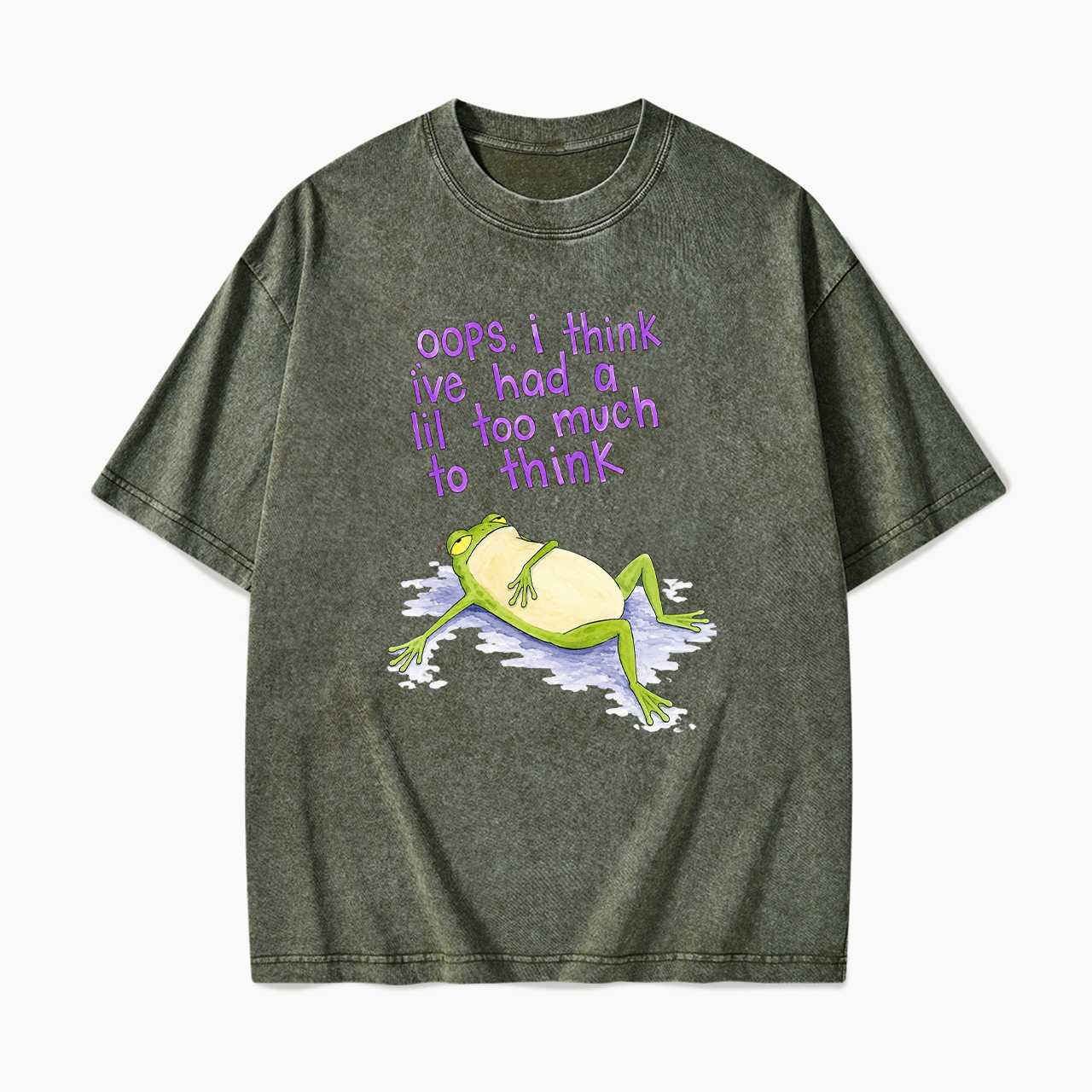Just Froget About It Washed Tees
