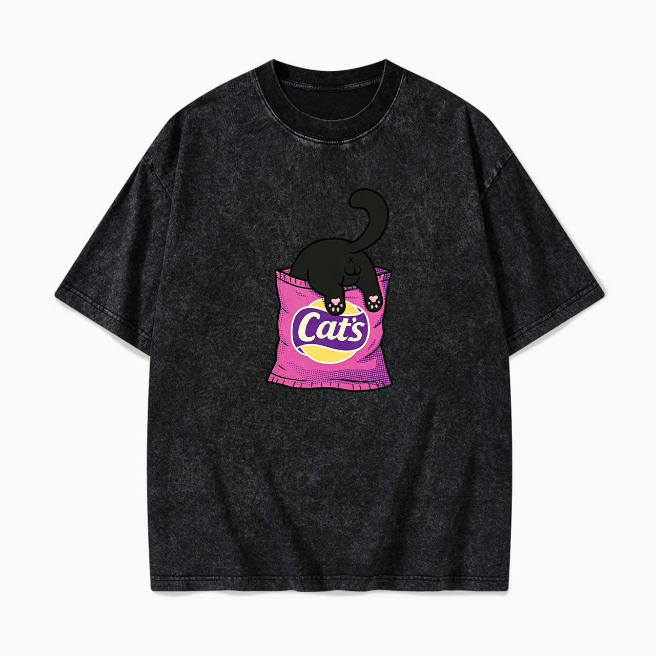 Cat's Chips Washed Tees