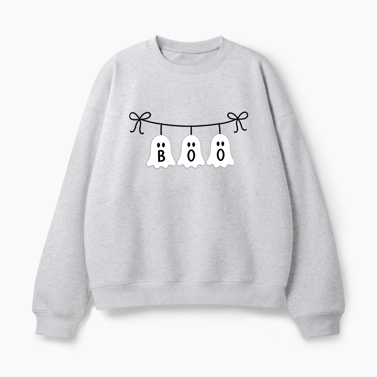 Ghost Boo Halloween Classic Sweatshirt