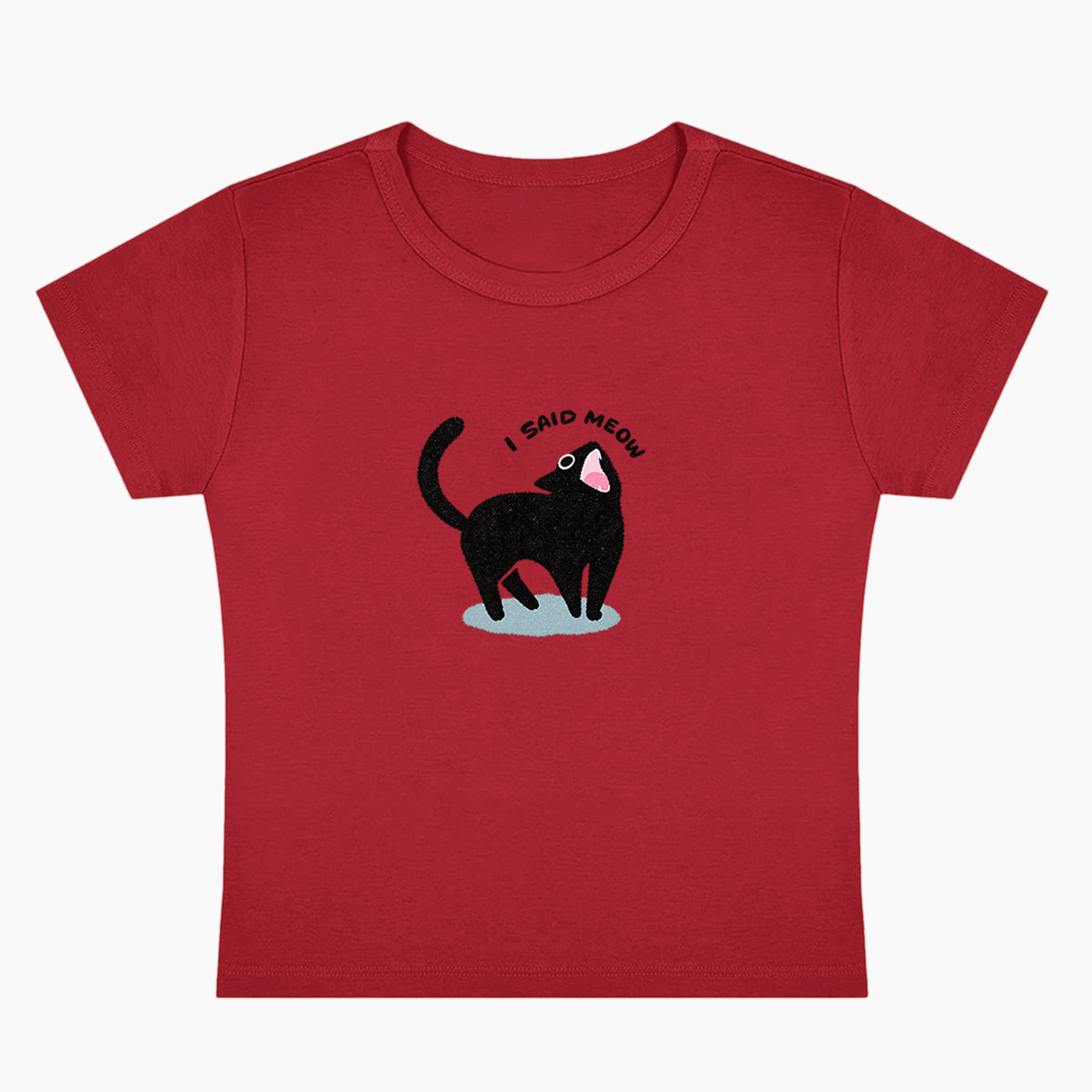 I Said Meow Baby Tee
