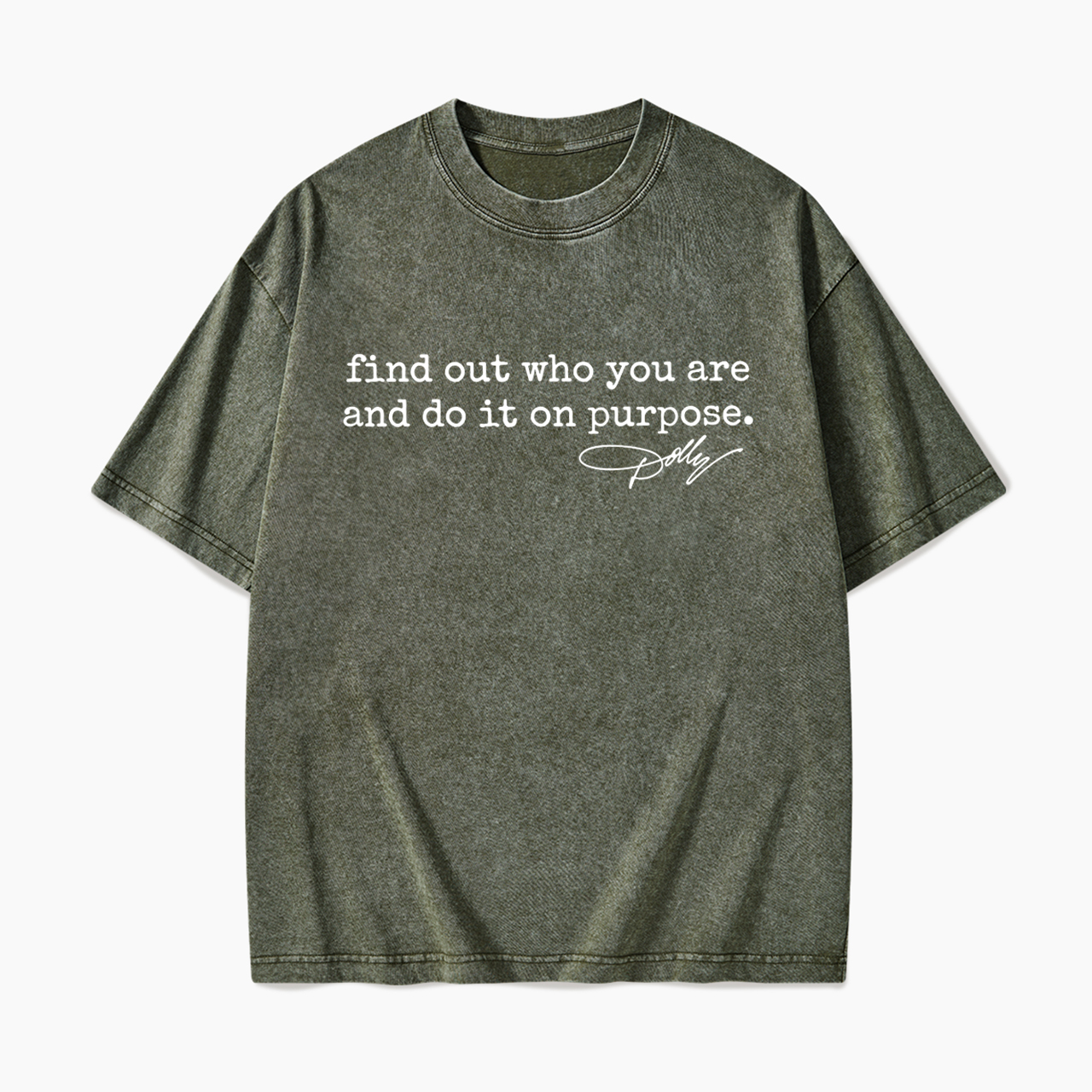 Find Out Who You Are Washed Tees
