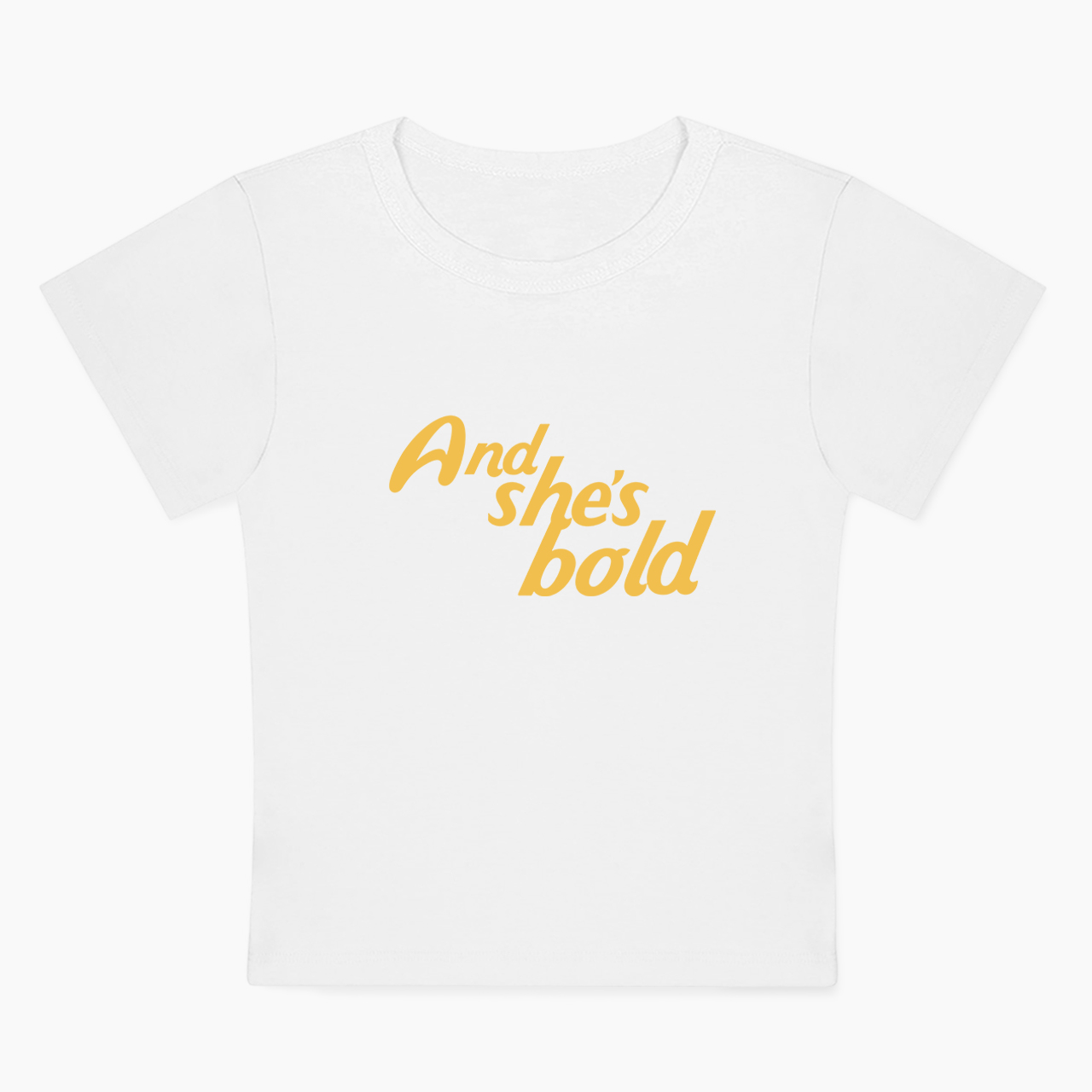 And She's Bold Baby Tee