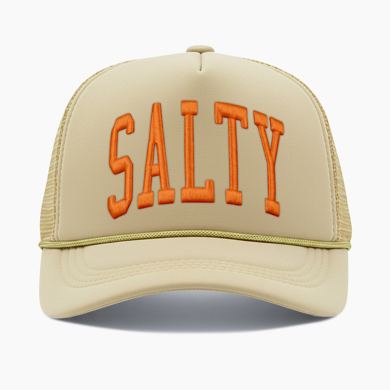 Embroidered Salty Trucker Hat