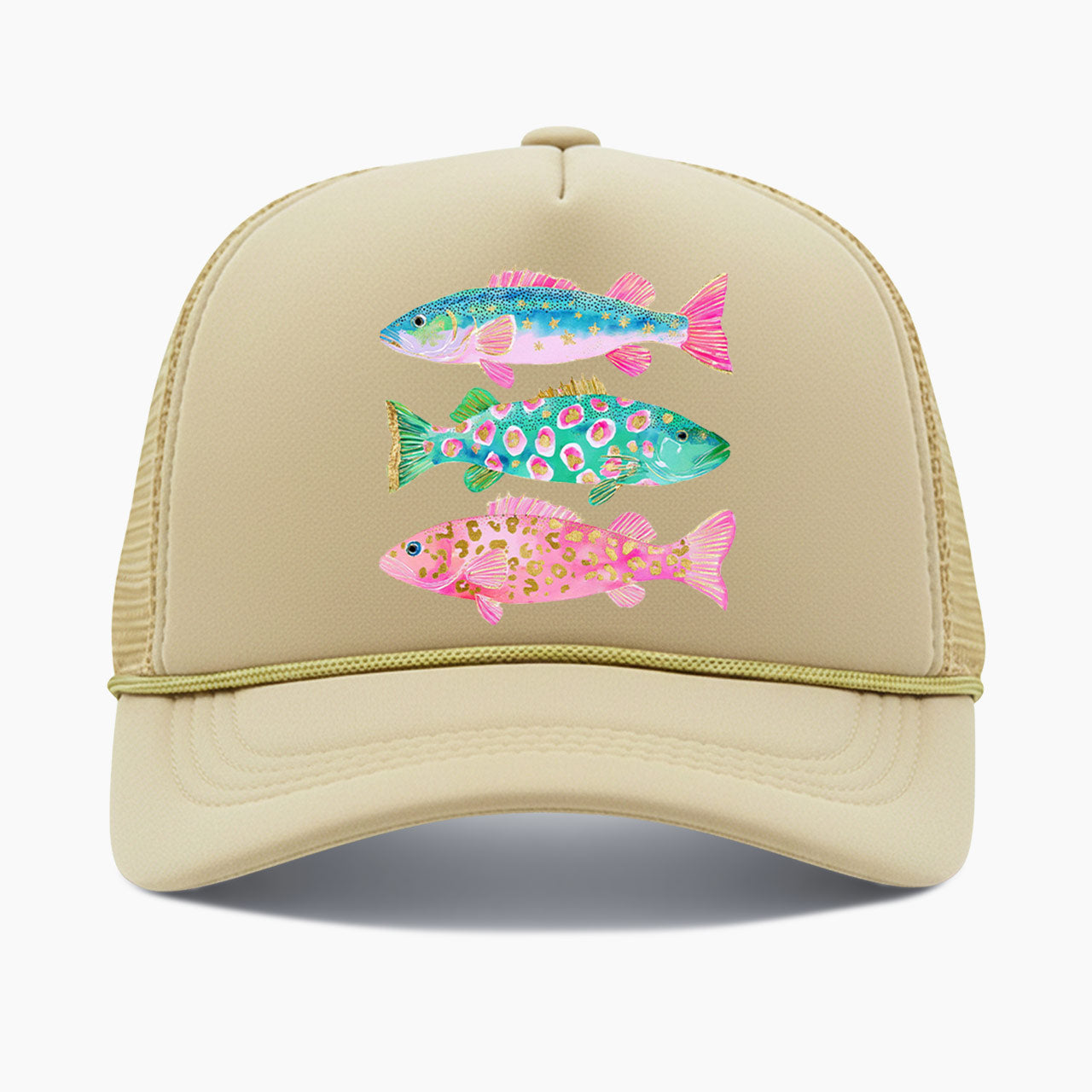 Colorful Fish Trucker Hat