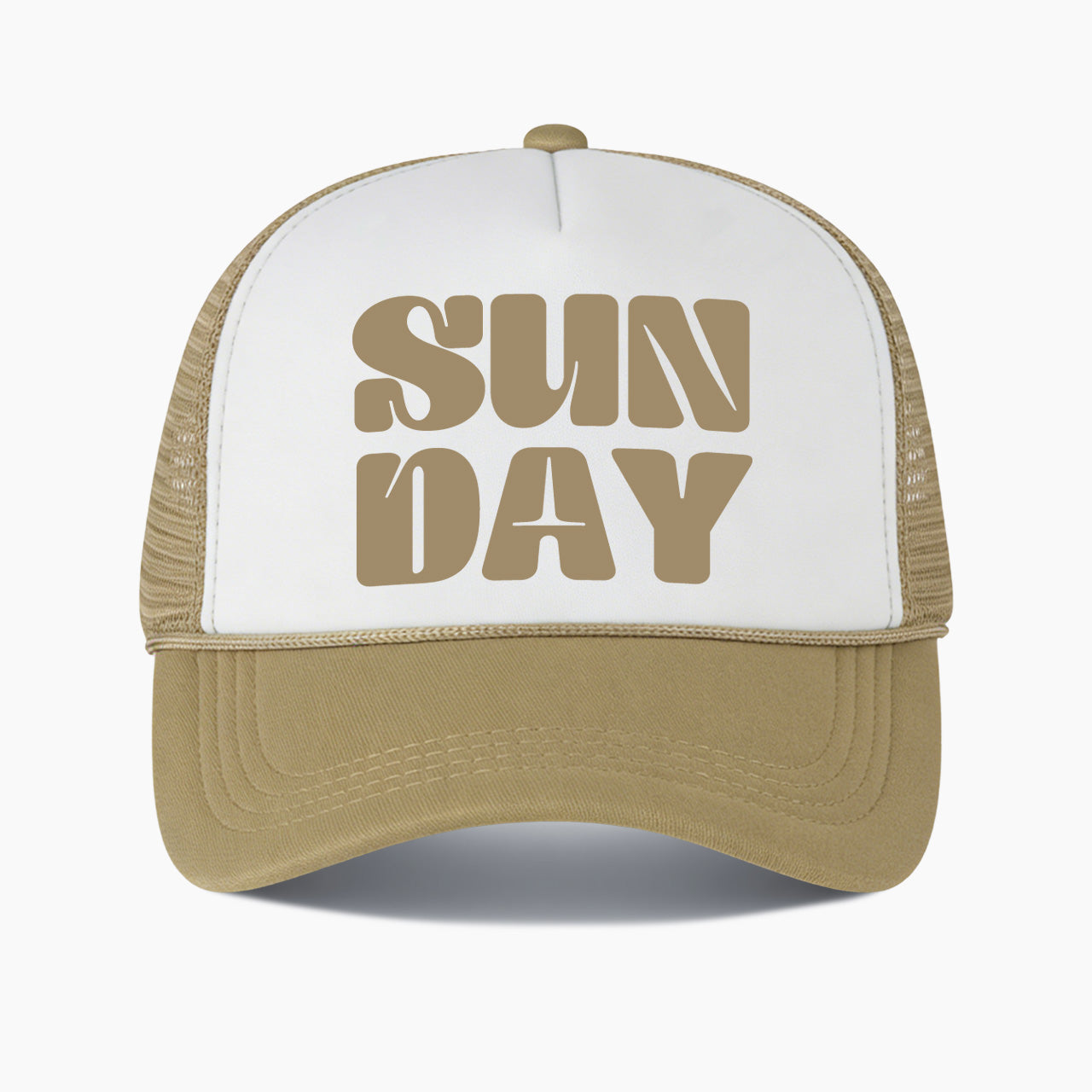 Sunday Colorblock Trucker Hat