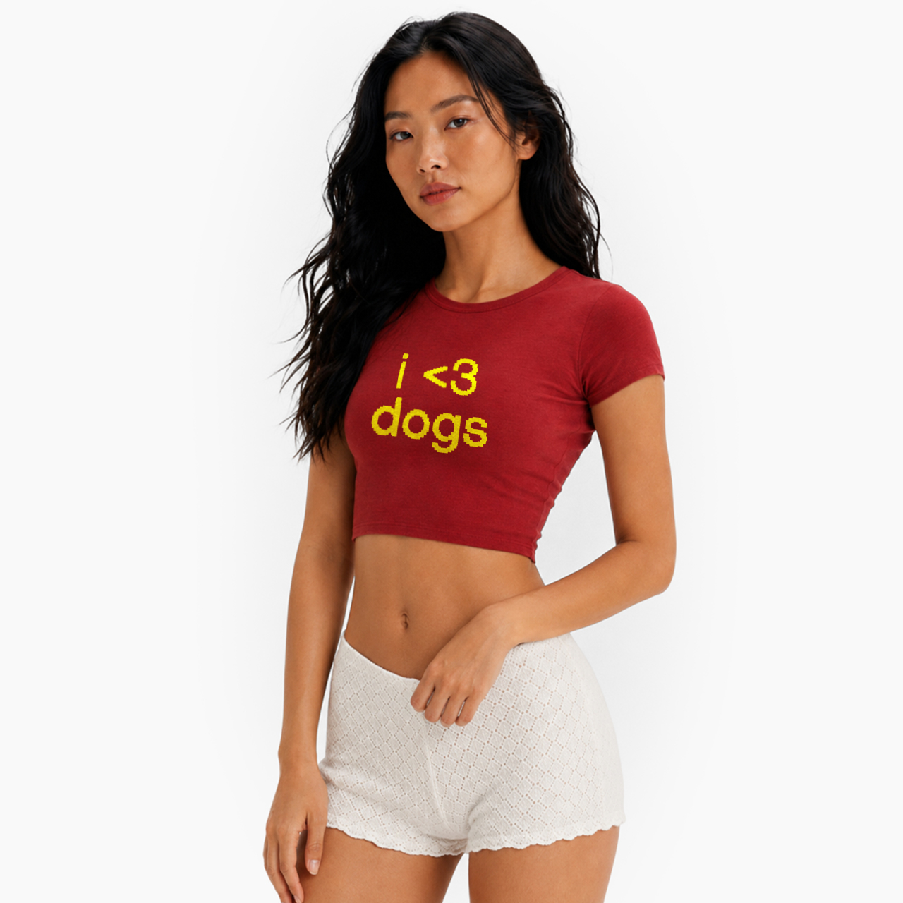 I Love Dogs Dog Lover Baby Tee