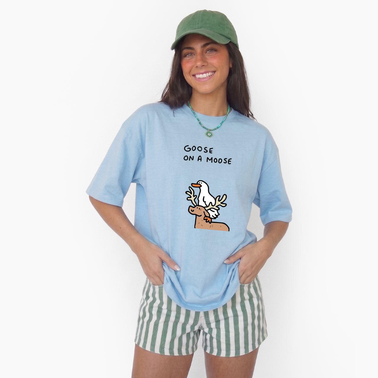 Goose On A Moose T Shirts