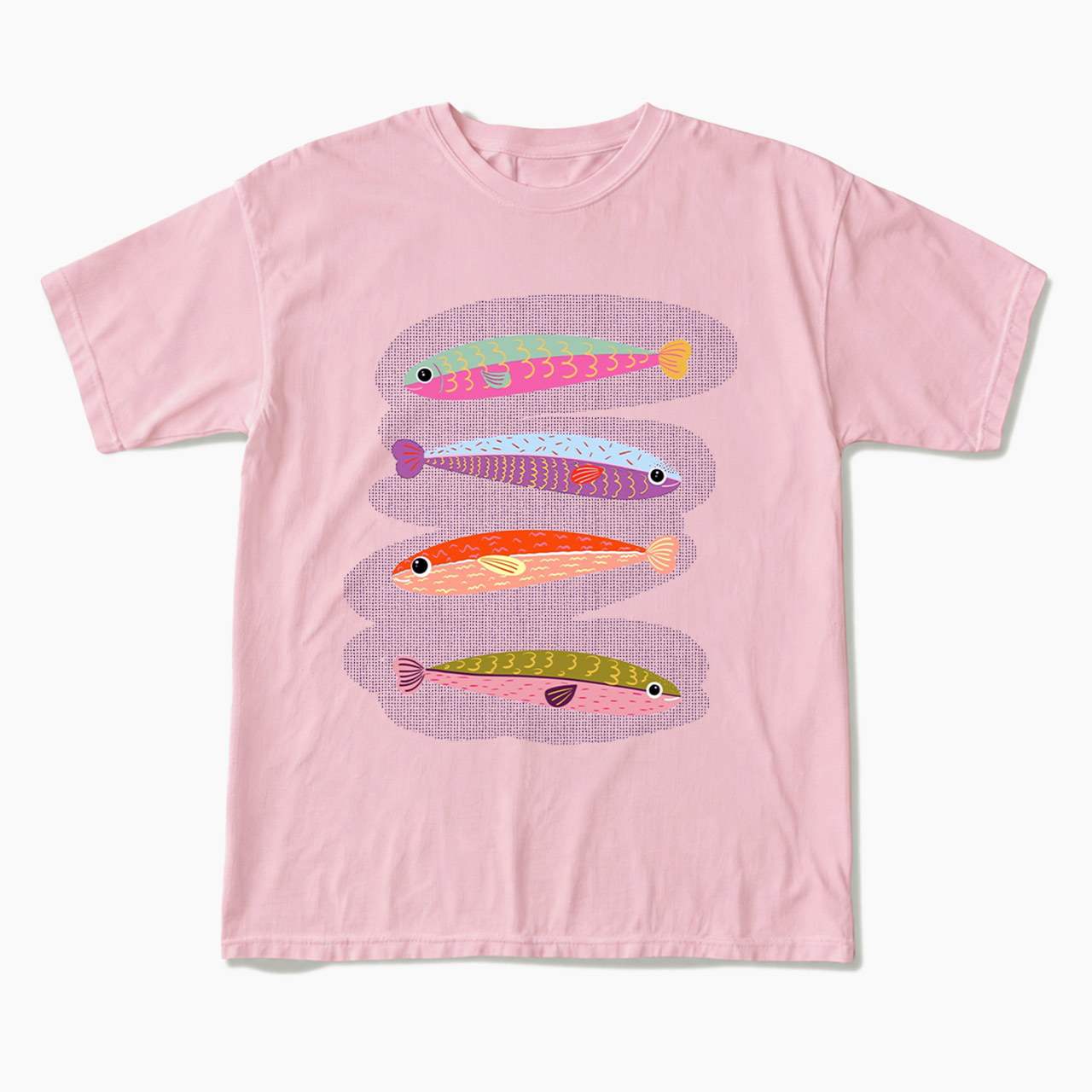Colorful Fish T Shirts