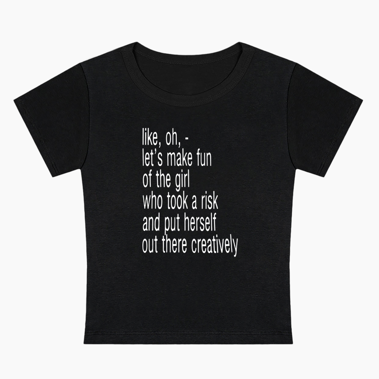 Girls Being Creative Baby Tee