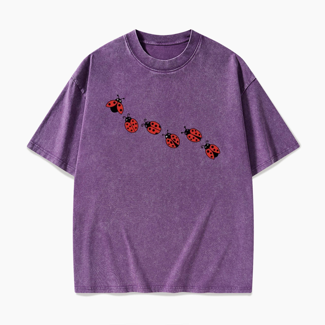 Minimalist Ladybug Washed Tees