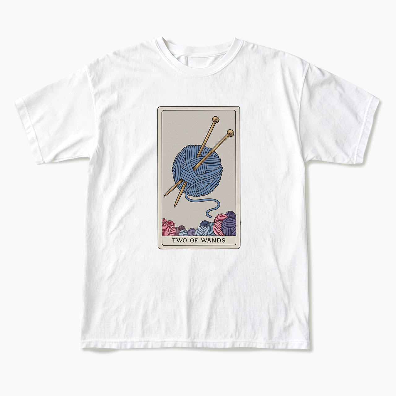 Two of Wands Tarot Card T Shirts