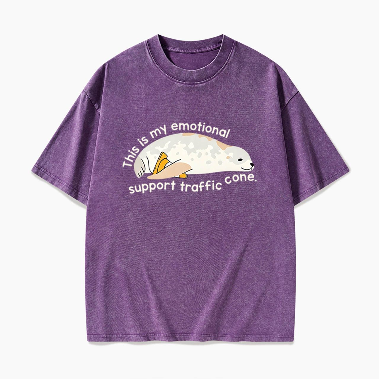 This is my Emotional Support Traffic Cone Washed Tees