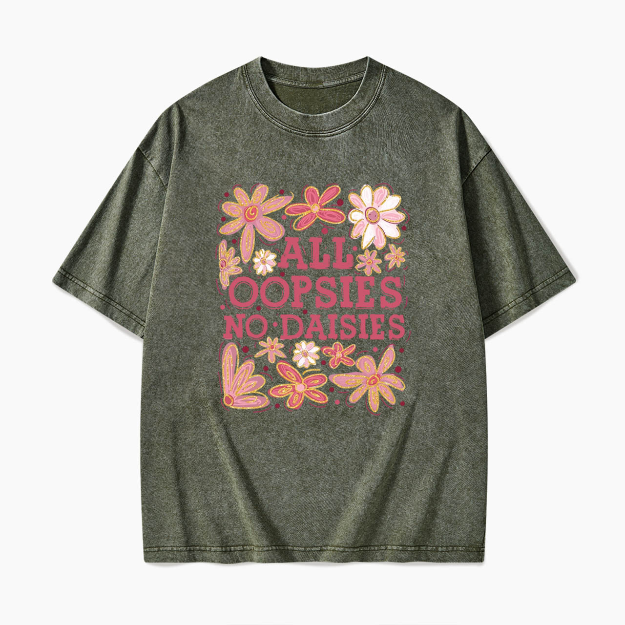 All Oopsies No Daisies Washed Tees